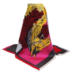 pielāgotus drukas zīda šalle Grafiskais drukas laukums Zīda šalle