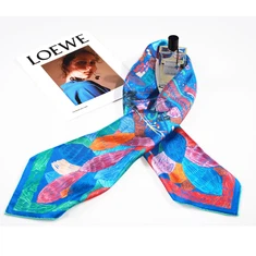 Vasaras tīra zīda matu šalle