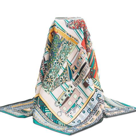 Dabīgais zīda šalle