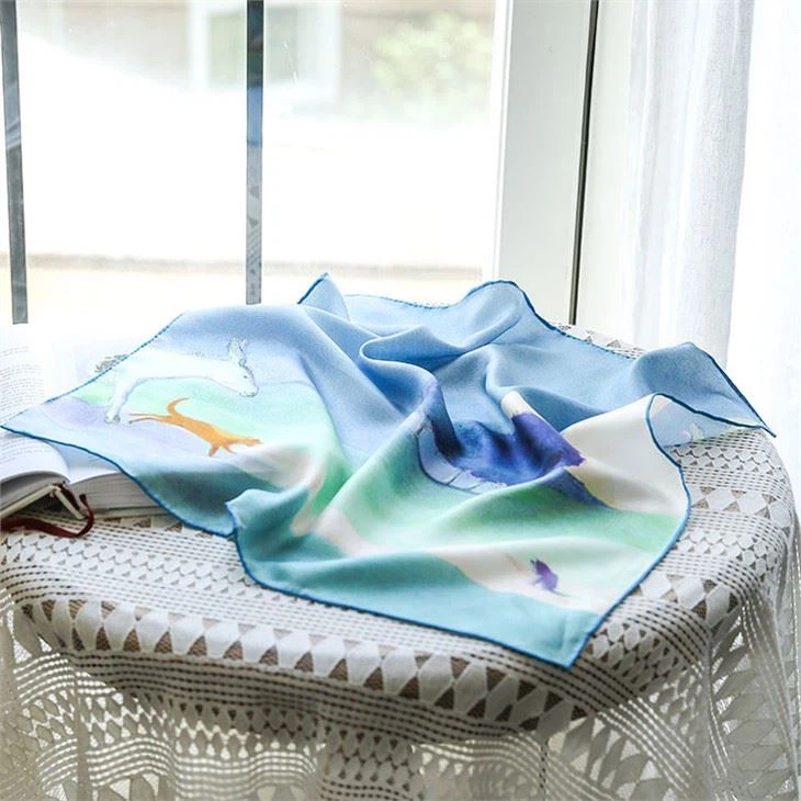 Luksusa šalles Dāmas Zīds