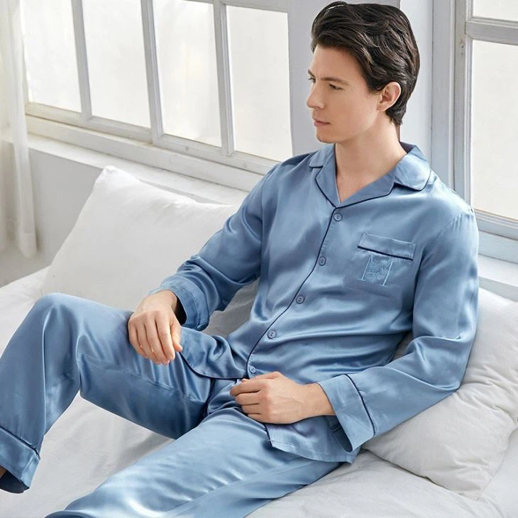 Men's Satin Pajamas