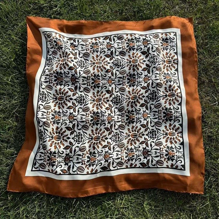 Twill Silk Bridal Scarf