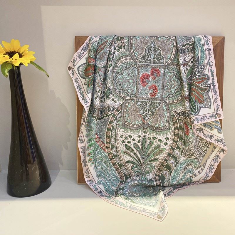 Handwoven Wedding Silk Scarf